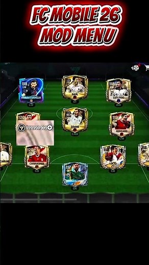FC MOBILE 26 MOD MENU 🔥 How To Download FC Mobile Mod Menu For Android And iOS #fcmobilemodmenu #fyp