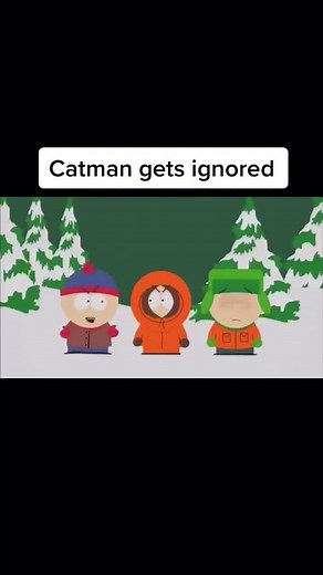 South Park Animated Scene with Catman Characters