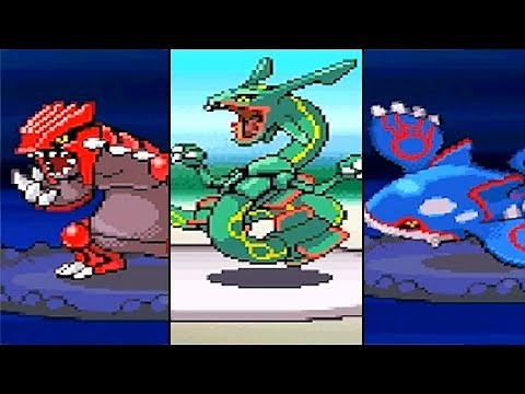 THE WEATHER TRIO! How To Catch Rayquaza, Groudon, Kyogre Encounter! - Pokemon Renegade Platinum