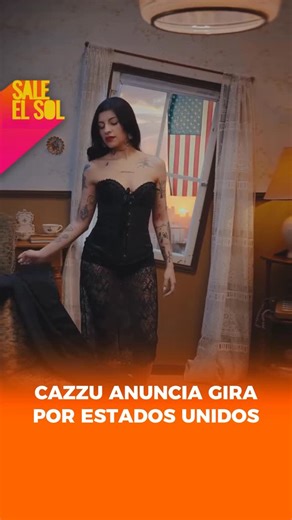 Sale el Sol ☀️ on Instagram: "¡#Cazzu acaba de anunciar una gira de conciertos en Estados Unidos! 🤩💃🏻🎤☀️📺 #SaleElSol"