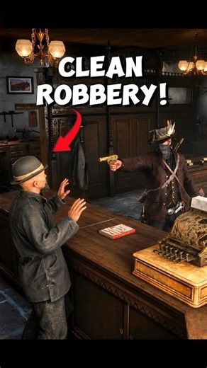 This Is The Easiest Way To Rob The Saint Denis Gunsmith! 😱