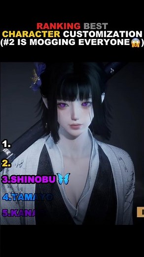 Anime Customized Characters Demon Slayer Girl Version #viral #nezuko #shinobu #kanao