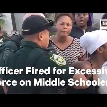 Officer Fired for Using Excessive Force on Middle Schooler | NowThis