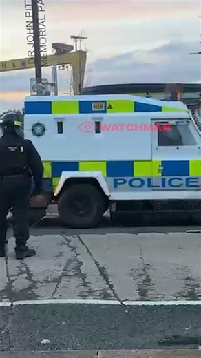 ARREST IN BELFAST RIOTS