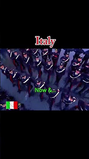 Italy parades Past vs. Present #italy #military #ww2