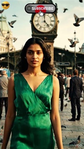 😳⏳Time Froze… But She Didn’t 😳⏳ (Creepy Glitch Caught on Camera!)