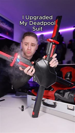 I had to upgrade my Deadpool cosplay with these new swords. #marvel #deadpool #cosplay #cosplayer | polskihussar