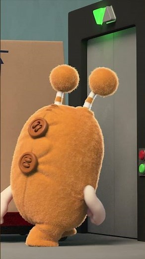 Delivery man vs. elevator 🤣🤣 #oddbods