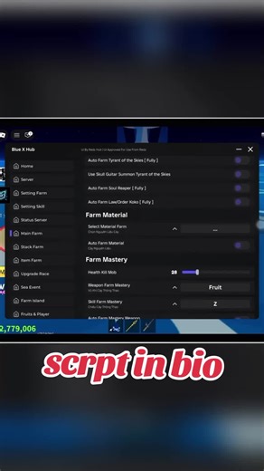 blox fruits script #robloxbloxfruit #robloxscript