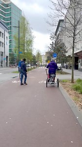 65K views · 1.2K reactions | Eindhoven continues its inspiring march from car town to cycling city. The latest bold step: rightsizing its inner ring road. What was previously three lanes of car traffic has been reduced to just one; with counterflow bus lane and extra space for walking, cycling and greenery. | Melissa & Chris Bruntlett | Facebook