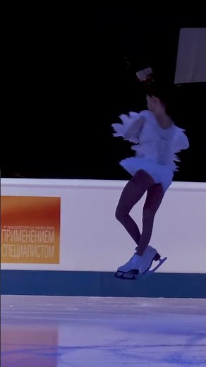 Anna Shcherbakova Slow Motion Ave Maria 2022 European Figure Skating Championships Part-1