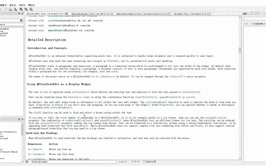 1-Qt初级教程第42课 QPlainTextEdit