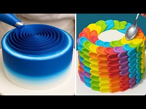 Amazing Cake Decorating Ideas For Beginners 😱 Most Satisfying Cake Decorating Technique Like A Pro