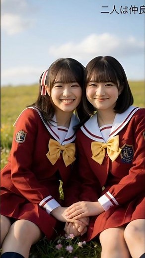 The two are good friends.