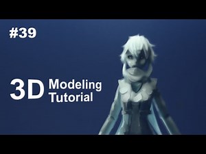 [Part 39/ 40] Anime Character 3D Modeling Tutorial II - Assecoires