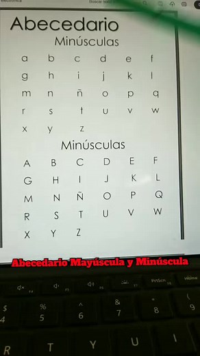 Aprende el Abecedario: Mayúsculas y Minúsculas