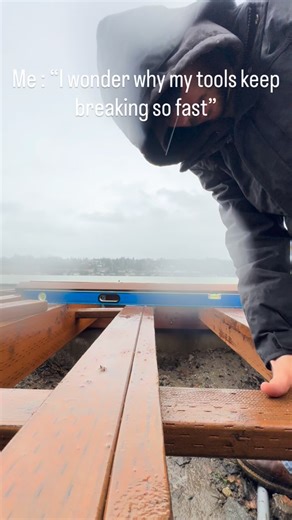 Summit Decking | Custom Deck Builders on Instagram: "Best hammer out there #construction #instagramreels #bluecollar"