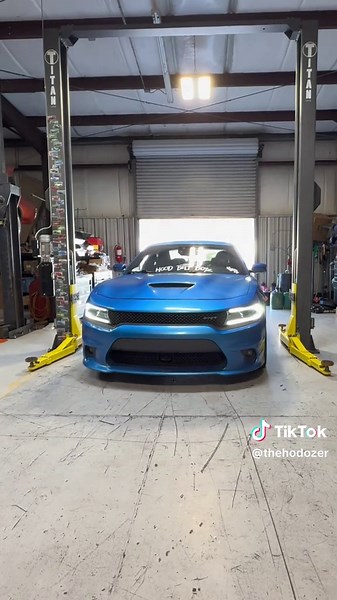 The extended version with exhaust noises. Hit us up for all your late model muscle maintenance and performance! Fat Body Performance 352-806-2004 #Tampa #ScatPack #Charger #Hemi #Dodge #performance