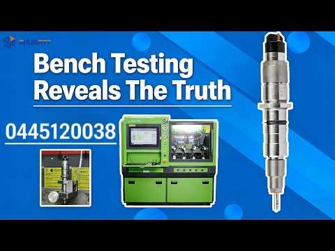 【7-3】Secrets of the Test Bench: How to Perfectly Test a 0445120038 Injector.