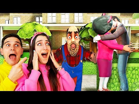 FUNNY PRANKS ON THE EVIL TEACHER'S FIANCE!!! SCARY STRANGER GAMEPLAY PRANKS!!!