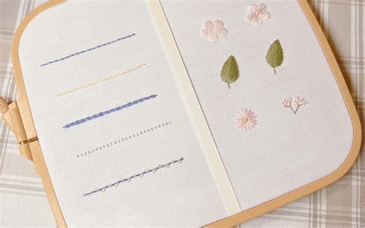 刺绣新手不要错过！12种基础针法详解！（上）