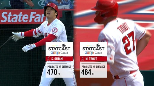 Angels' longest homers of 2021