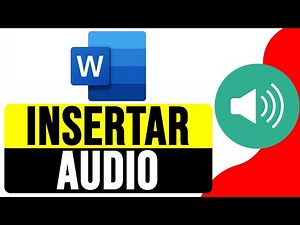 Cómo INSERTAR un AUDIO en WORD 2025 | Adjuntar Archivos de Sonido en Word