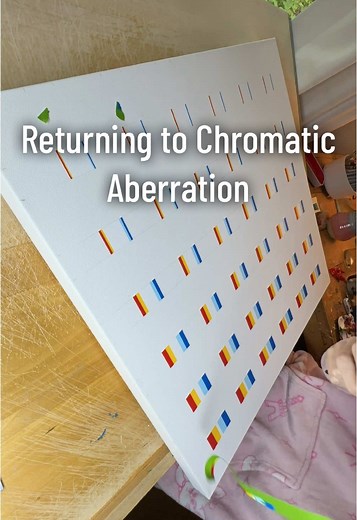 Understanding Chromatic Aberration in Acrylic Painting