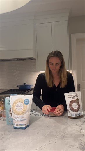 Kathryn Green, CNP, NNCP | Gut & Hormone Holistic Nutritionist on Instagram: "Meal prep that actually supports your gut as we head into 2026🤍 These overnight oats + protein yogurt bowls are on repeat lately, and One Degree Organic oats are always my go-to. Why I love them ⬇️ ✨Certified Glyphosate Free: not just organic, but 3rd-party tested to ensure zero glyphosate residue ✨Fully traceable: scan the Clean Source Code and meet the farmer behind your food ✨Sprouted grains: sprouting improves nut