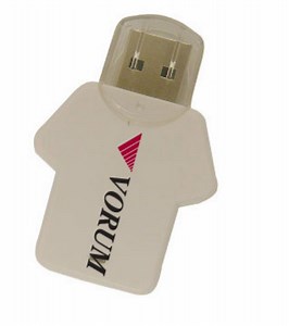 [Hot Item] T-Shirt Style USB Flash Memory for Computer, Promotional Items