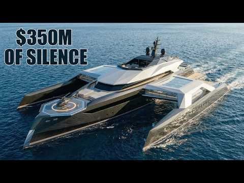 TRINITY | The Most Extreme Trimaran Yacht Ever Built ($350M)