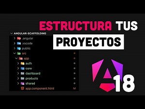 ¡ORGANIZA tus proyectos en ANGULAR 18 de esta manera!