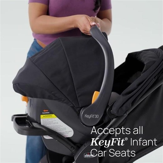 Chicco Bravino Lightweight Compact Stroller - Car Seat
