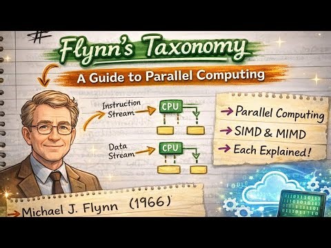 Flynn’s Taxonomy (SIMD, MIMD, SISD, MISD) Explained Simply FlynnsTaxonomy #ParallelComputing