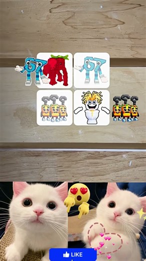 the cat plays games 55 #shortvideo #cat #xuhung #funny #cartoon #games #viral