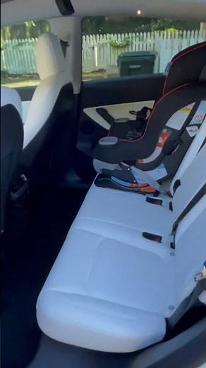 2021 Tesla Model Y Performance interior in white