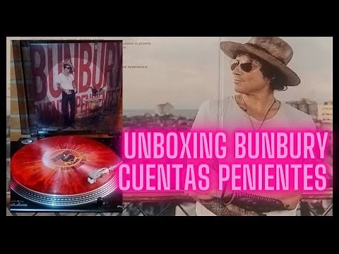 Enrique Bunbury | Unboxing Vinyl Cuentas Pendientes #enriquebunbury #bunbury #unboxing