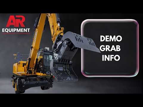 Rotating Demolition Grab