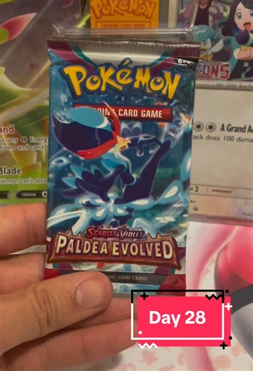 Day 28 of opening poemon cards until i run out of money#pokemon #pokemoncards #boosterpack