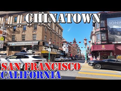 Chinatown - San Francisco - California - 4K Walking Tour