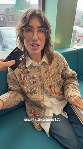 Library staff reveal their audiobook listening speeds. 🎧 Leave yours below! | Lexington Public Library