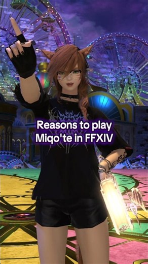 Reasons to play Miqo'te in FFXIV 😻 | #ffxiv #ff14 #finalfantasyxiv