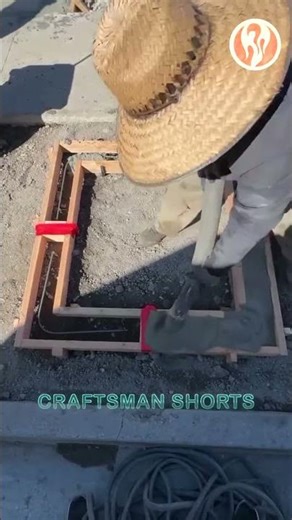 Trees | Construction of a cement pond with trees planted along the road