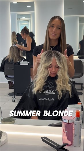 Tiffany Matteo Capelli | The ultimate summer blonde 🤩 #summerblonde #freshhair #healthyhair #haircare #sydneystylist #australia #sylvania #sylvaniahairdresser... | Instagram