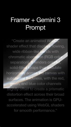 How to use WebGL Shader in Framer?