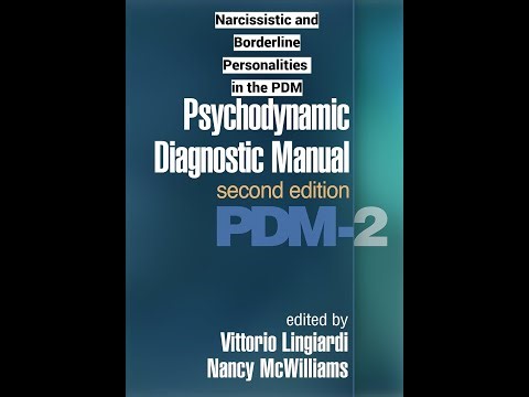 Narcissistic and Borderline Personalities in the PDM (Psychodynamic Diagnostic Manual)