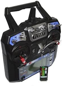 Flysky FS-i6 AFHDS 2A 2.4GHz 6CH RC Radio System Transmitter for RC Helicopter Glider with FS-iA6 Receiver