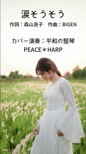 #涙そうそう #森山良子 #BIGIN #カバー #ピースハープ #平和の竪琴 #国産初のチター #ツィター