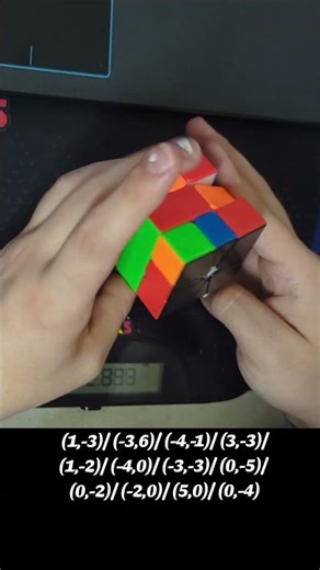 Square-1 Solve of the Day - 1/3 😮 #solveoftheday #square1 #puzzle #algorithm #speedcubing