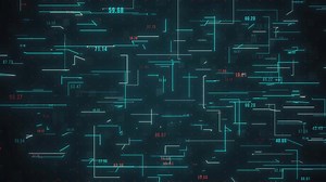 Abstract Technology Lines Animation